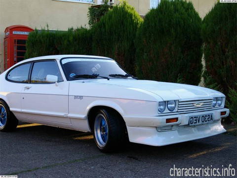 ASTON MARTIN Generación
 Tickford Capri 2.8 T (208 Hp) Características técnicas
