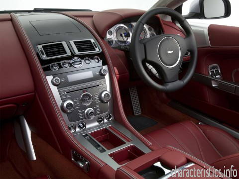 ASTON MARTIN Покоління
 DB9 Restyling II Cabriolet 5.9 (517hp) Технічні характеристики
